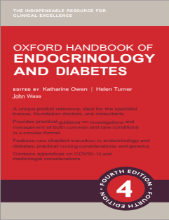Oxford Handbook of Endocrinology and Diabetes Oxford Medical Handbooks