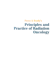 perez and brady s principles and practice of radiation oncology