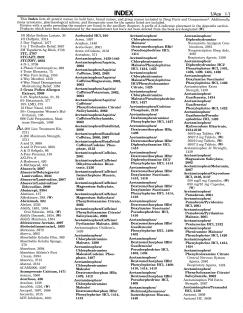 drug and fact 2017-index