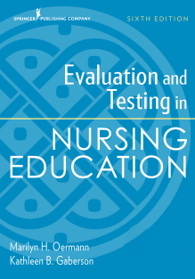 Evaluation and Testing in Nursing Education 6th Edition