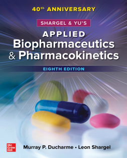 Shargel and Yu's Applied Biopharmaceutics & Pharmacokinetics, Volume II  8th Ed by Murray P. Ducharme McGraw Hill 2022