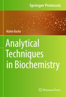 Analytical Techniques in Biochemistry (Springer Protocols Handbooks) 2020