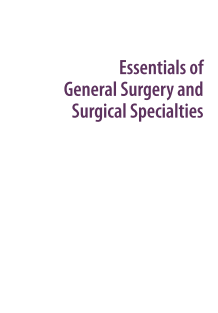 Lawrence Essentials of general surgery and surgical specialties