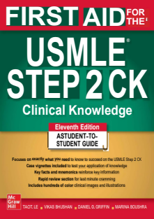 First Aid for the USMLE Step 2 Ck, 11th Edition 2 vol 2023