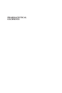 Pharmaceutical excipients