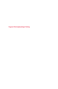 Fogoros’ Electrophysiologic Testing