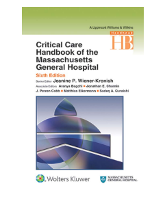 Critical Care Handbook of the Massachusetts General Hospital 