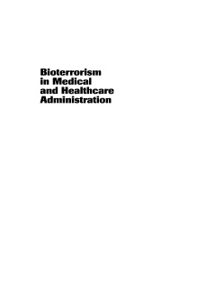 combat-Laure Paquette (Author) - Bioterrorism in Medical and Healthcare Administration-Routledge (2004)