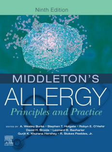 Middleton's Allergy principles and practice