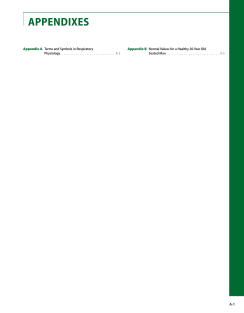 Fishman's Pulmonary Diseases and Disorders vol 1-vol1-Appendix & Index