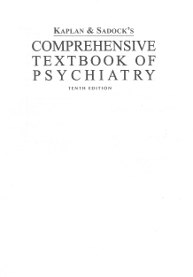 Comprehensive Textbook of Psychiatry kaplan vol 2-2