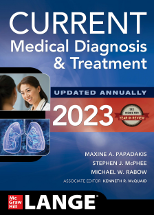 CURRENT Medical Diagnosis and Treatment 2022 61st Edition-III